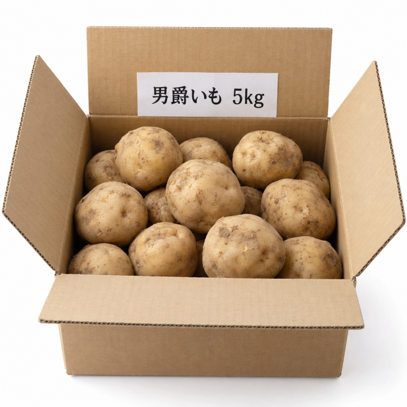 美瑛産男爵いも　5Kg
